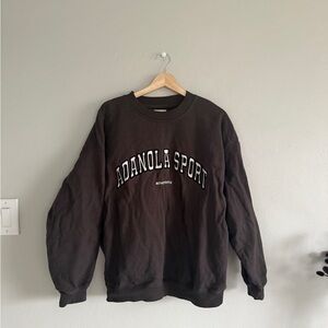 Adanola 100% Cotton Crewneck Cocoa Brown